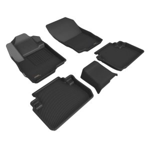 Mitsubishi Eclipse Cross Floor Mats - 3D MAXpider - Kagu Series - Black - `18-`23
